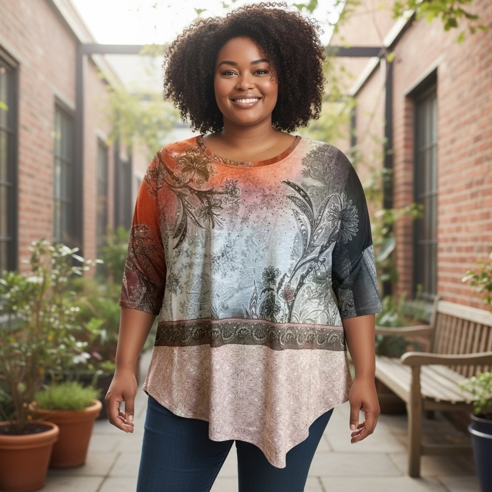 🆕 City Chic “Avenue” plus size blouse. Size 18/20.